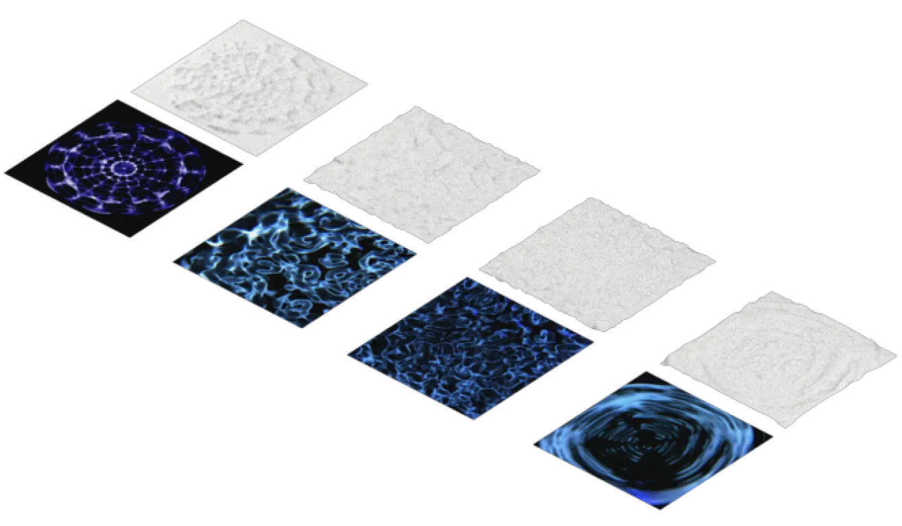 Cymatic Form Finding - Water Pattern