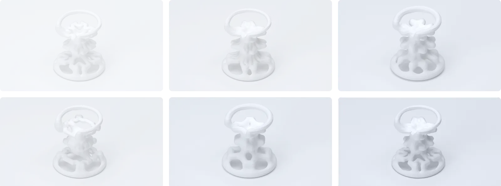 Cymatic Form Finding - Stool 3D Models