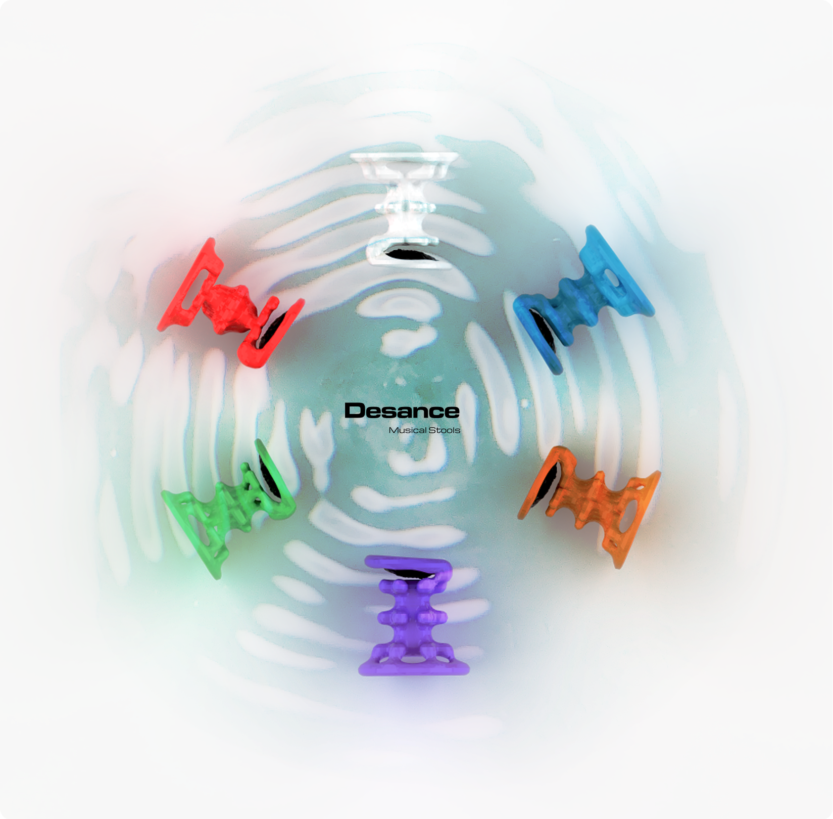 Desance Final 3D Models - Top View