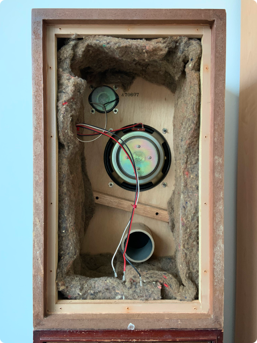 Cymatics Experimental Rig - Speaker Housing