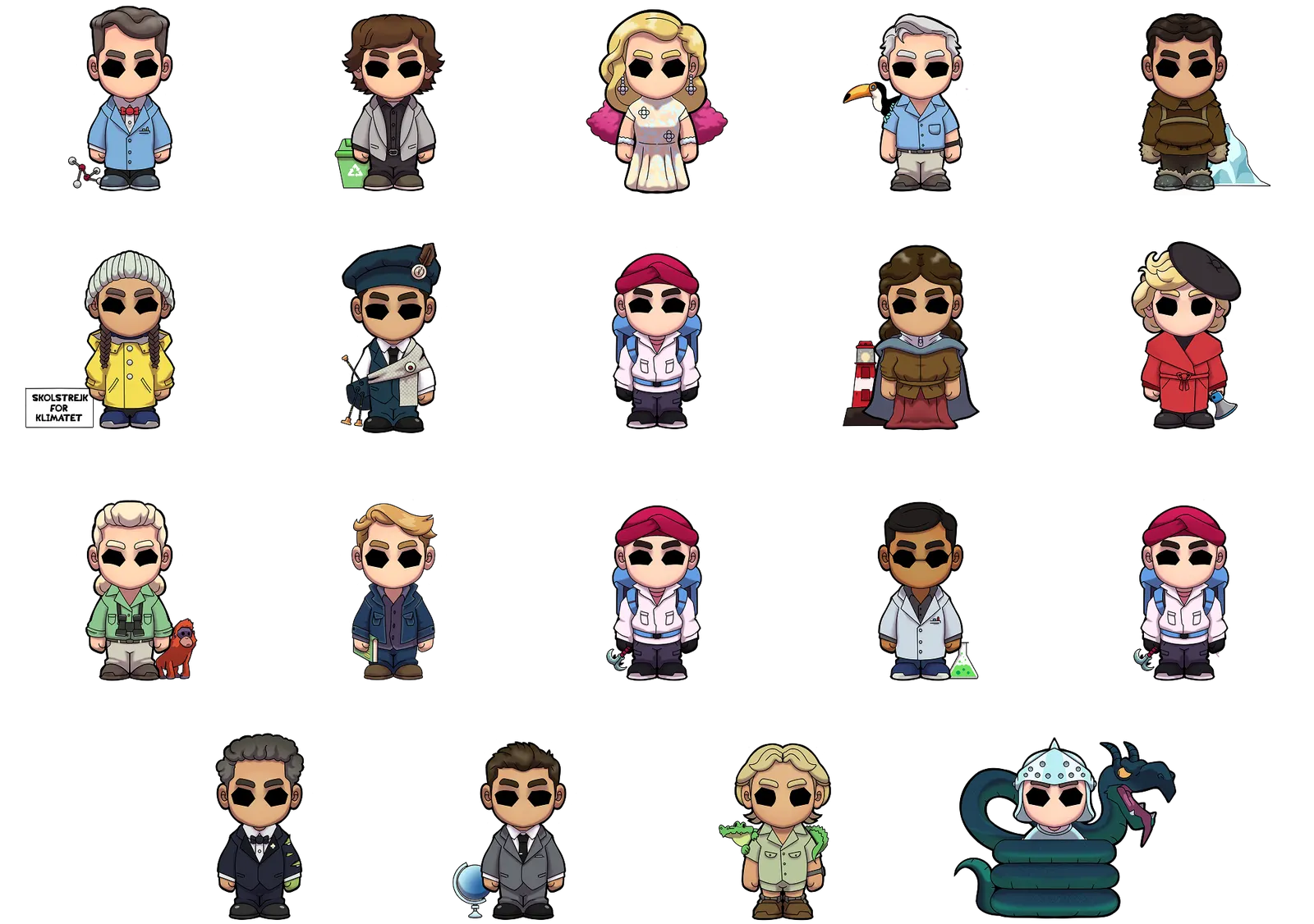 HIVE3.5 Characters