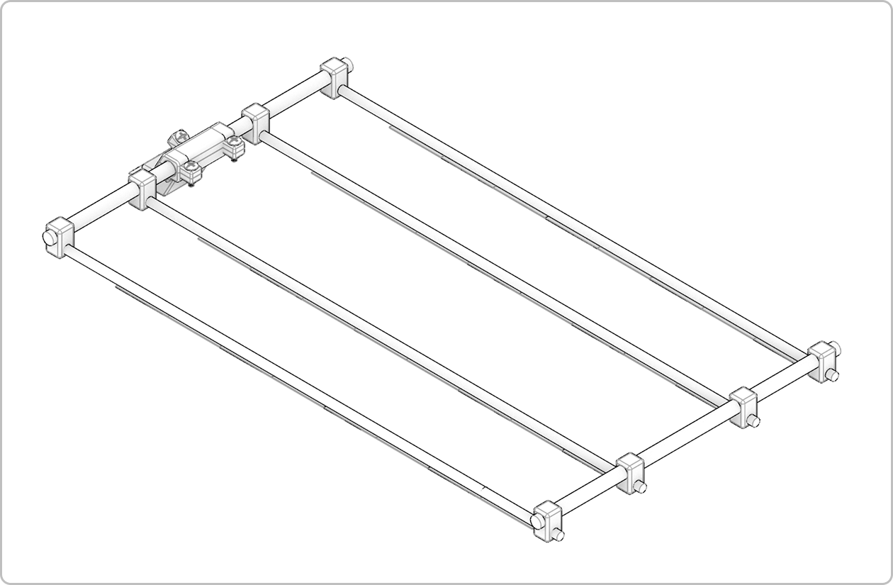 LUCA 3D Model Light Bracket