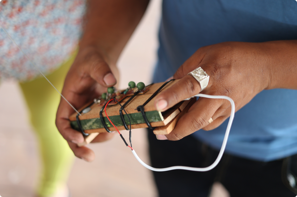 Low-tech UAV radio controller