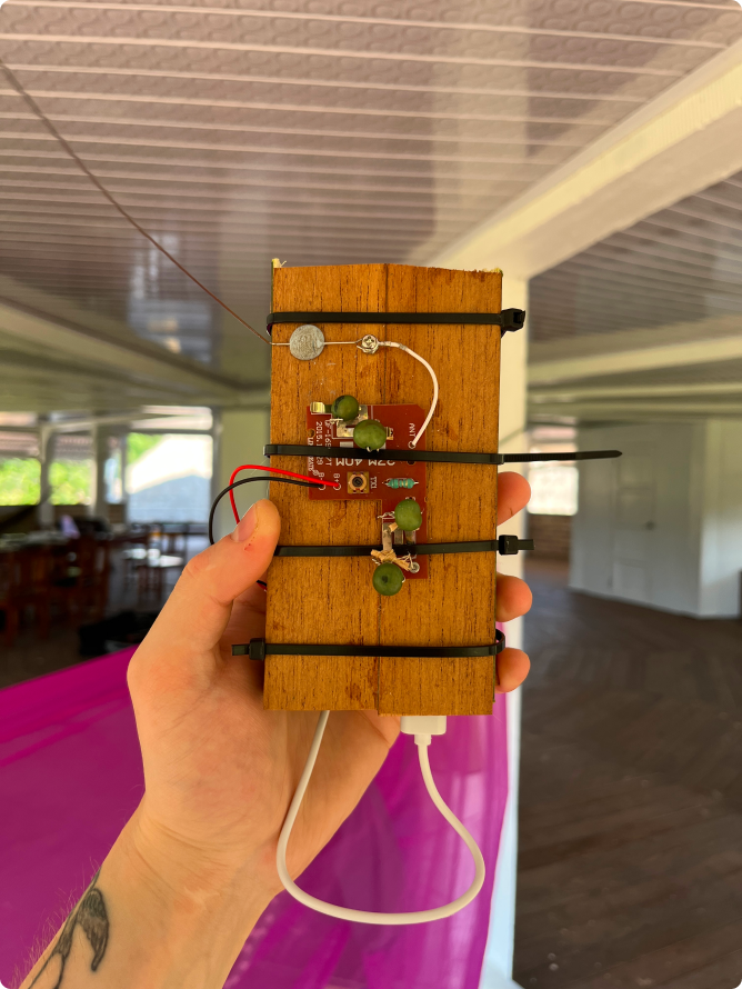 Low-tech UAV radio controller