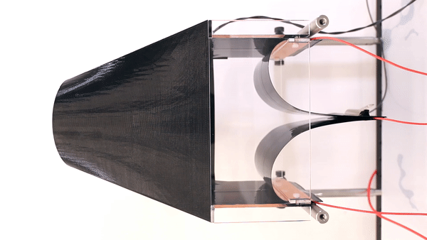 Eletrostatic Ribbon Actuator Prototype