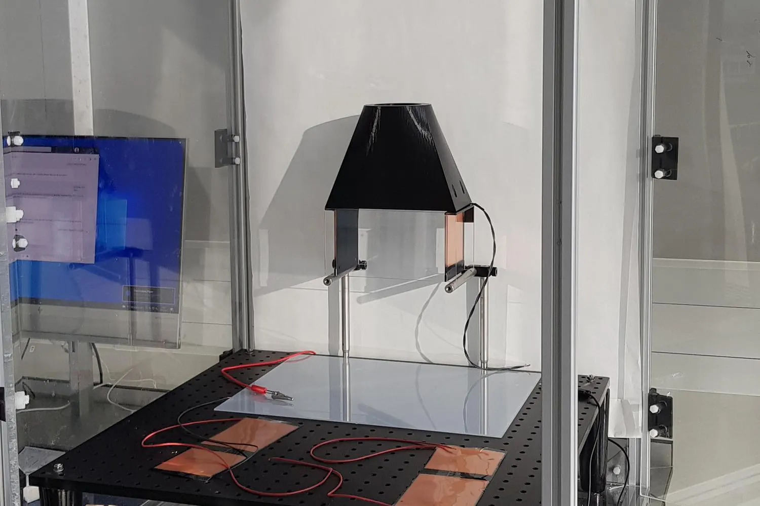 Eletrostatic Ribbon Actuator Prototype