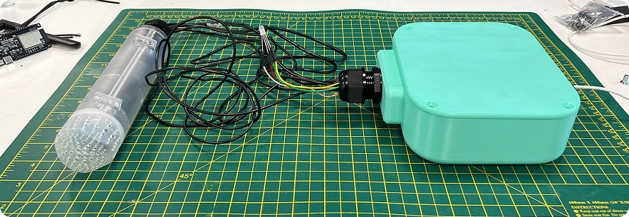 Neaho Internal Components Side View