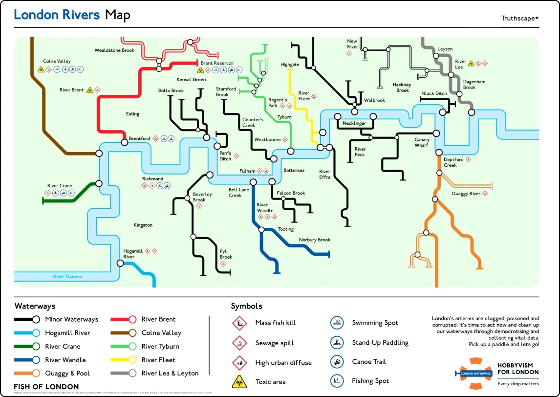 London River Tube Map