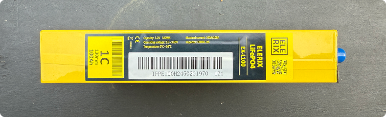 Battery connection to Raspberry Pi showing wiring and LiFePO4 HAT